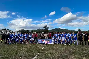 Strengthening RI-Timor Leste Relations, TTU Regent Opens U-40 Friendly Football Match