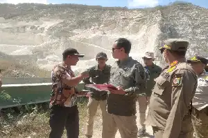 Jember ITR Task Force Intensifies Mining Oversight at Mount Sadeng, Targets Permits and Tax Arrears
