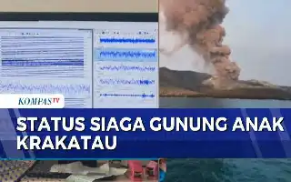 Volcanic Activity Increases, Mount Anak Krakatau Status Raised to Alert Level