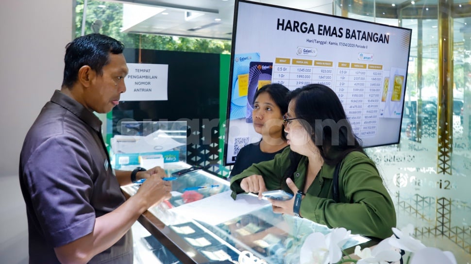 Awal Pekan, Harga Emas di Pegadaian Kembali Bergerak Naik