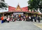 Upayakan Pensiunan Sehat dan Aktif, Mandiri Taspen Kampar Gelar Senam dan Cek Kesehatan Gratis