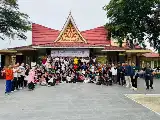 Upayakan Pensiunan Sehat dan Aktif, Mandiri Taspen Kampar Gelar Senam dan Cek Kesehatan Gratis
