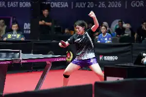 Defeating Indian Representative, Japanese Table Tennis Player Kotomi Omoda Claims PITTC 2026 Championship Title in Tana Paser