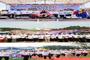 'Manjau Jama Warga' Folk Festival Celebrates Pesawaran's 19th Anniversary, Bringing Public Services Closer to the People