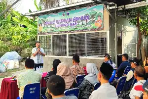 Optimalkan Pengelolaan Limbah Mandiri, Bank Sampah Gunung Mas RW 08 Resmi Beroperasi