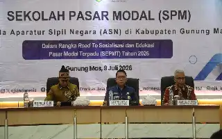 Dorong Literasi Keuangan, Pemkab Gunung Mas Bekali ASN Sekolah Pasar Modal