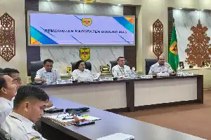 Dorong Sinergi Sektor Strategis, Pemkab Gunung Mas Evaluasi Tim Percepatan Pertumbuhan Ekonomi