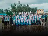 Al inaugurar el Torneo Intermunicipal de Natuna 2026, el vicegobernador Jarmin insta a los ciudadanos a mantener la paz y la deportividad