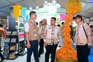 Impulsando la modernización agrícola, Syngenta Indonesia presenta innovaciones tecnológicas en PENAS XVII Gorontalo