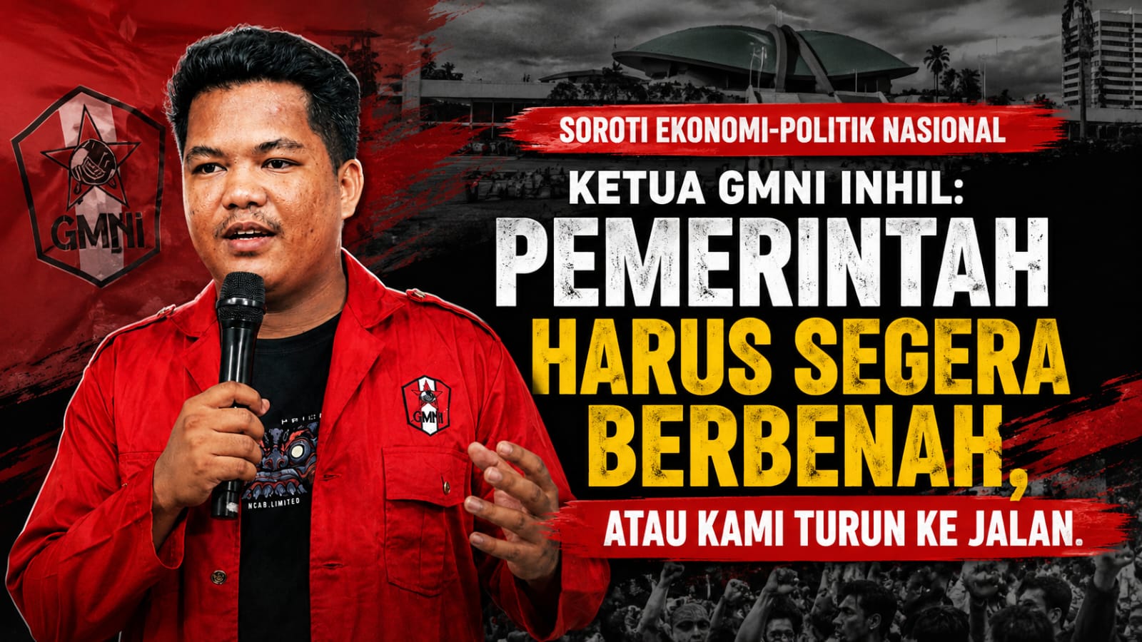 GMNI Indragiri Hilir Desak Pemerintah Atasi Gejolak Ekonomi Nasional