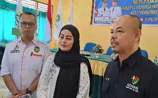 KORMI Sumatra Meridional insta a Prabumulih a fortalecer la cultura del estilo de vida saludable y prepararse para el Porprov 2026