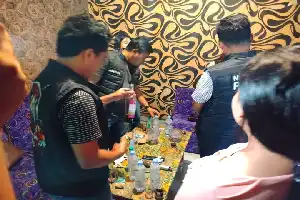 Siak Police Crack Down on Three Unlicensed Nightlife Venues in Kandis