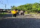Manteniendo la forma física en medio de la rutina, el personal de la policía de Pontianak Norte realiza ejercicio conjunto para un servicio óptimo
