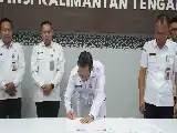 Hacia una gestión de residuos moderna, la Oficina Regional del Ministerio de Ley y Derechos Humanos de Kalimantan Central armoniza las normas de Gunung Mas