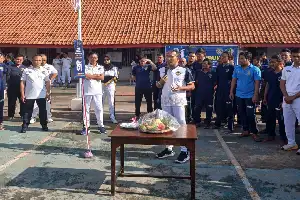 Sambut HUT Ke-81 RI, Lapas Pekalongan Gelar Pekan Olahraga Warga Binaan