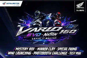 Honda South Sumatra Holds Vario 160 Evo-Nation Event in Muara Enim and Prabumulih
