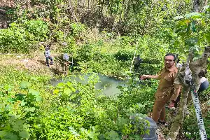 Dinas PUPR Banjar Percepat Pembangunan Infrastruktur Air Bersih bagi Warga Desa Gunung Batu