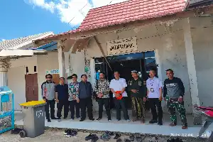 Addressing the Clean Water Crisis in Gunung Batu, Banjar BPBD Installs Emergency Water Tanks