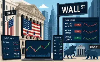 Wall Street Indices Drop Sharply, Tech Sector and Chip Stocks Lead Decline