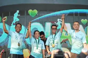 Commemorating its 58th Anniversary, BPJS Kesehatan Holds Health Fun Run to Promote Healthy Living Culture
