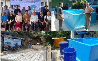 Impulsando la productividad local, docentes de UBT implementan tecnología de cultivo de bagre con ahorro de agua en Tarakan