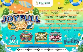 Para dar la bienvenida a las vacaciones escolares, Jogja City Mall presenta el programa Joyfull July 2026