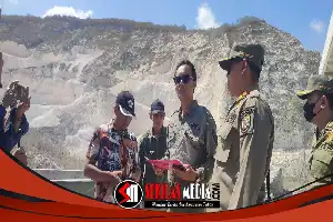 Satgas Temukan Belasan Tambang Ilegal di Gunung Sadeng, Potensi Pajak Miliaran Rupiah Terbengkalai
