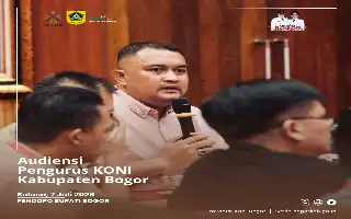 Boosting Athlete Achievements, Regent of Bogor Strengthens Strategic Collaboration with KONI