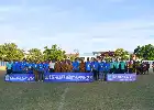 En busca de jóvenes talentos, el alcalde de Sibolga inaugura el torneo de la Copa Soeratin Sub-13 y Sub-15 en el Estadio Horas