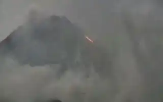 Merapi Volcanic Activity Increases: Pyroclastic Flow and Lava Avalanches Observed