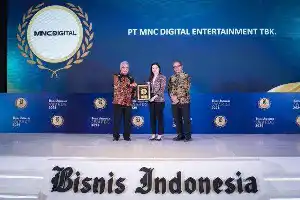 MNC Digital Entertainment здобула престижну нагороду на Bisnis Indonesia Awards 2026