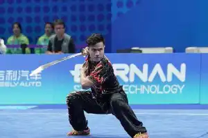 Seraf Naro Siregar Wins Gold Medal in Wushu at the IWUF 4th Taolu World Cup 2026