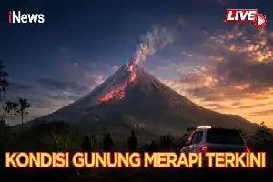 Aktivitas Vulkanik Merapi Meningkat, Guguran Awan Panas Capai Jarak 2 Kilometer