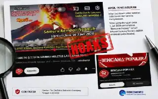 Lumajang Regency Government Clarifies Viral Semeru Eruption Video: Confirms Information is Hoax