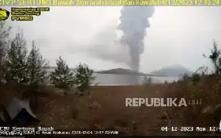 Mount Anak Krakatau Erupts Again, Residents Urged to Stay Outside 3-Kilometer Radius