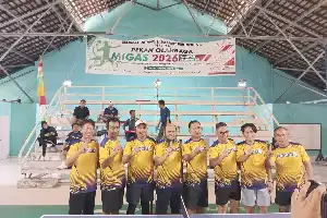 Домінування Pertamina Zone 4: здобуття чемпіонського титулу з настільного тенісу на Тижні спорту нафтогазової галузі 2026