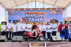 19th Anniversary of Pesawaran: Regency Government Hosts "Manjau Jama Warga" Folk Festival to Bring Services Closer