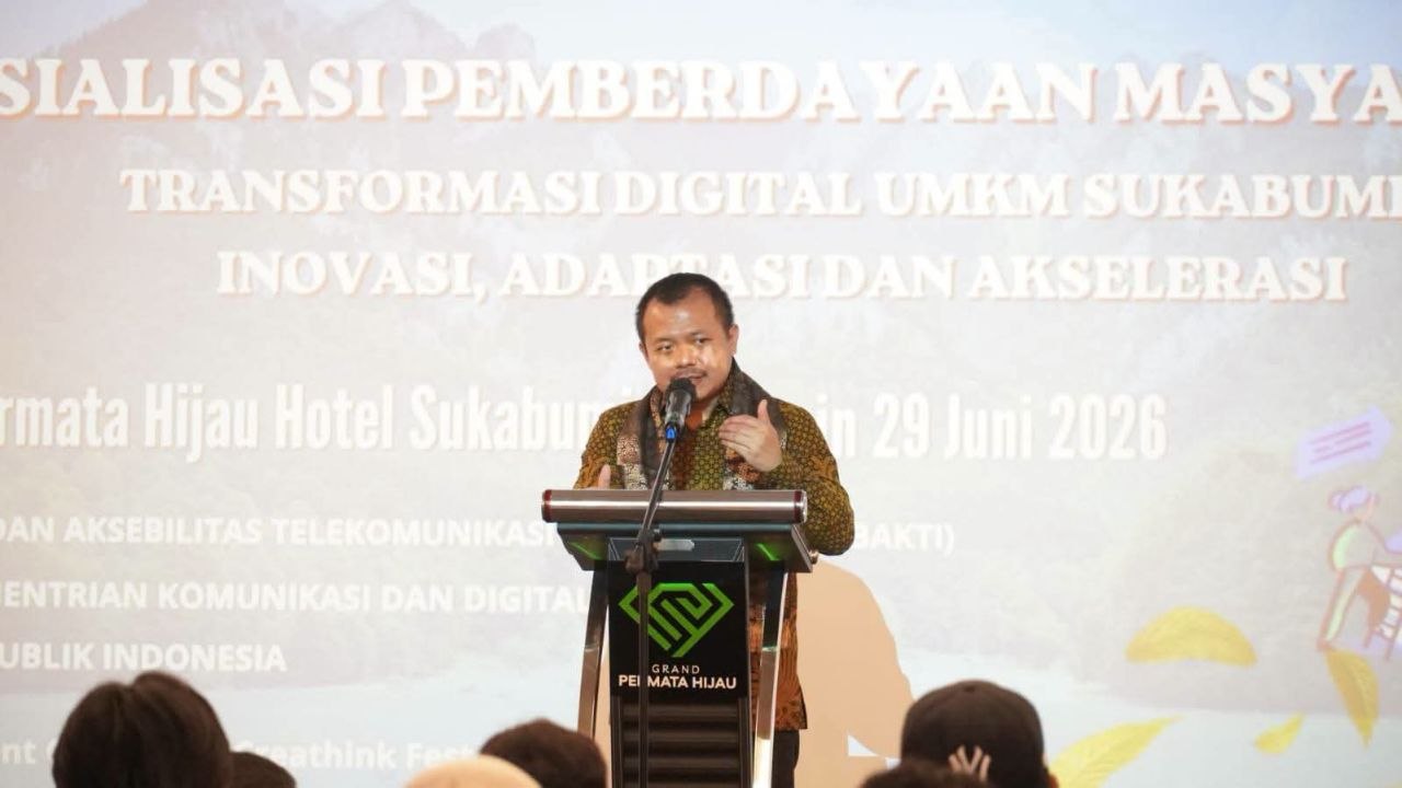 Dorong Transformasi Digital, Pemkab Sukabumi Ajak Pelaku UMKM Manfaatkan Teknologi
