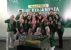 Strengthening Literacy and Digital Economy, 604 Unusa Community Service Students Deployed to Five Districts in Surabaya